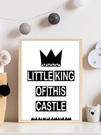 Plakat Little king