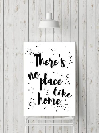 Plakat There’s no place like home
