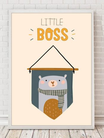 Plakat Little boss